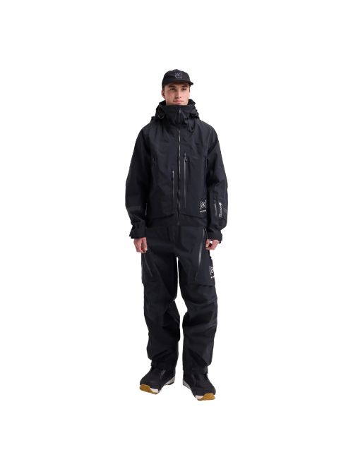 SET Geaca Snowboard BURTON - Men's - [ak] Acmar GORE-TEX PRO 3L Jacket - True Black M + Salopeta Snowboard BURTON - Men's - [ak] Acmar GORE-TEX PRO 3L Bib - True Black M